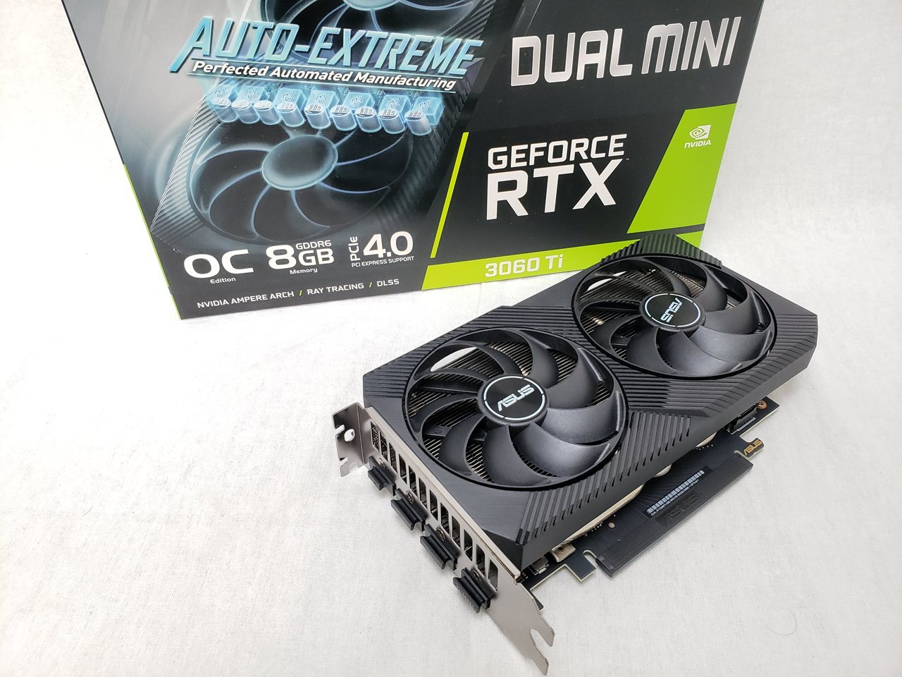DUAL-RTX3060TI-O8G-MINI-V2 各サイトで併売につき売切れのさいはご