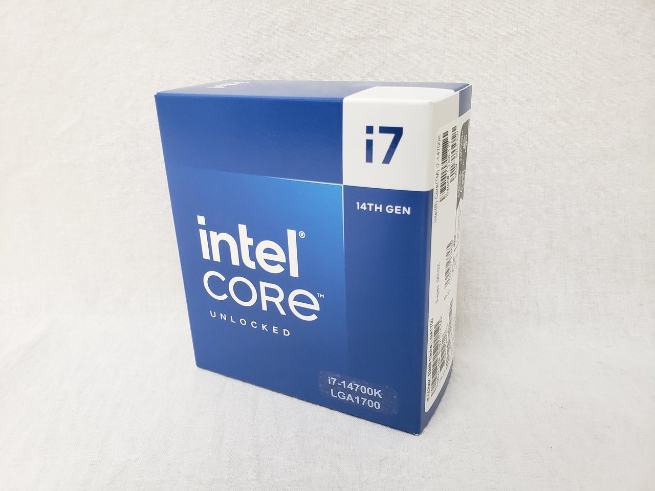 Core i7-14700K BOX 3.4(5.5)/2.5(4.3)GHz/20(8+12)コア 28スレッド/TB