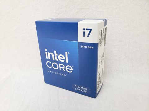 Core i7-14700K BOX 3.4(5.5)/2.5(4.3)GHz/20(8+12)コア 28スレッド/TB