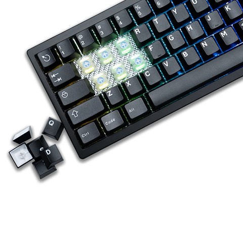EverGlide SU66 Max ブラック ラピッドトリガーキーボード