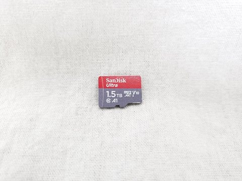 microSDXC カード 1.5TB Ultra 各サイトで併売につき売切れのさいはご容赦願います。
