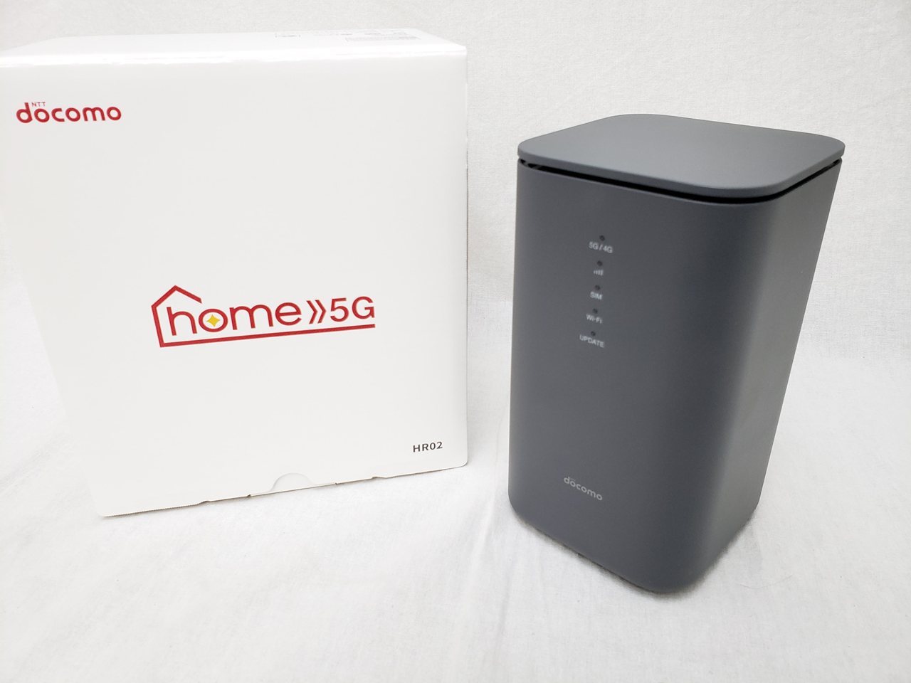 HR02 ダークグレー /home 5G 【docomo SIMFREE】 各サイトで併売につき