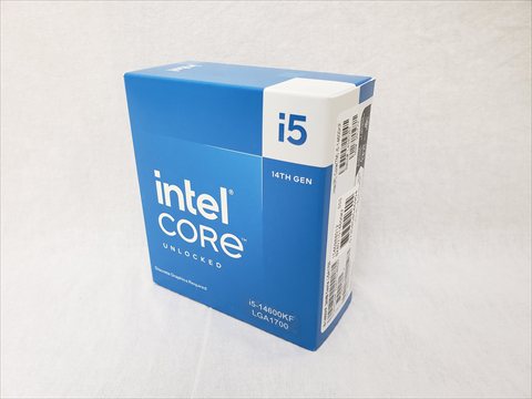 Core i5-14600KF BOX 3.5(5.3)/2.6(4.0)GHz /14(6+8)コア 20スレッド
