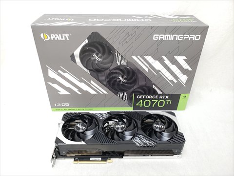 GeForce RTX 4070 Ti GamingPro 12GB /NED407T019K9-1043A 各サイトで併売につき売切れのさいはご容赦願います。