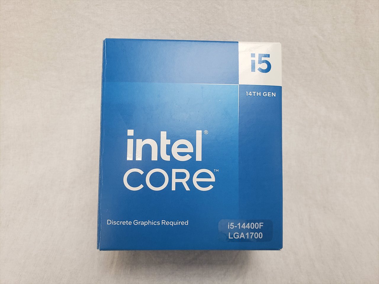 Core i5-14400F BOX 2.5(4.7)/1.8(3.5)GHz/10(6+4)コア 16スレッド