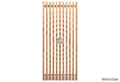FRAME 5000 Series ELITE WOOD Front Panel, White/Oak (CC-8901190-WW)