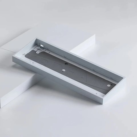 Tofu60 Redux V2 Keyboard Case E-coating White
