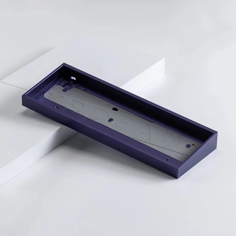 Tofu60 Redux V2 Keyboard Case Anodized Dark Purple