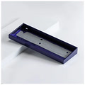 Tofu60 Redux V2 Keyboard Case Raw Anodized Dark Blue with Texture