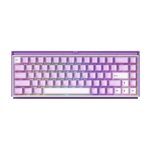Akko Ray68 有線 Misty Purple & White AKKO01-00029-PUW