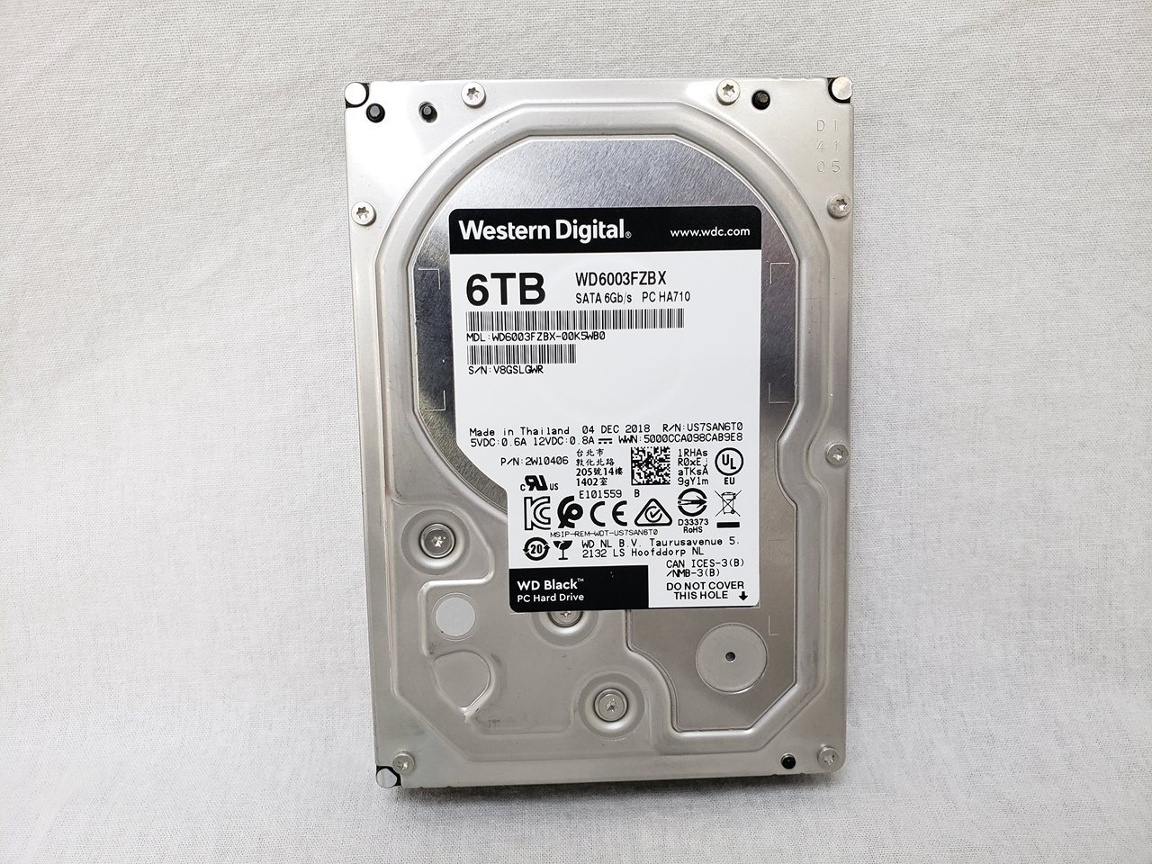 WD6003FZBX 各サイトで併売につき売切れのさいはご容赦願います