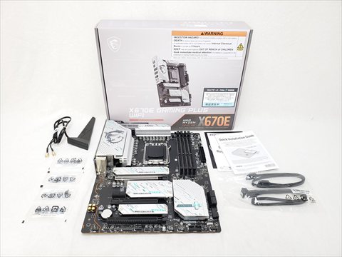 X670E GAMING PLUS WIFI 各サイトで併売につき売切れのさいはご容赦願います。
