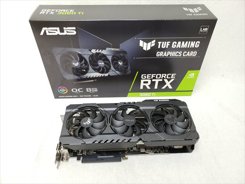 TUF-RTX3060TI-O8GD6X-GAMING 各サイトで併売につき売切れのさいはご容赦願います。