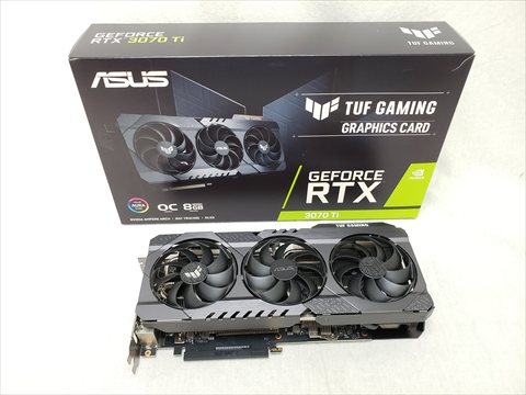 TUF-RTX3070TI-O8G-GAMING 各サイトで併売につき売切れのさいはご容赦願います。