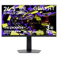 THE SHOOTER Gaming Monitor 24 Essential GRT099-2528DML-BK 9月30日発売