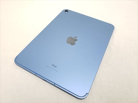 iPad 10.9インチ（第10世代/2022） Cellular 64GB  MQ6K3J/A ブルー 【au SIMFREE】 各サイトで併売につき売切れのさいはご容赦願います。