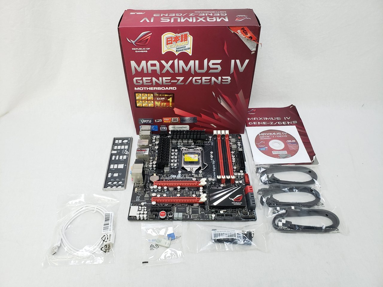MAXIMUS IV GENE-Z/GEN3 各サイトで併売につき売切れのさいはご容赦