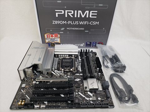 PRIME Z890M-PLUS WIFI-CSM 各サイトで併売につき売切れのさいはご容赦願います。