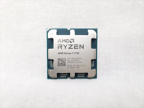 Ryzen7 7700 バルク (8C/16T、3.8GHz(最大5.3)、65W、L2+L3 Cache 40MB、Radeon Graphics ) 各サイトで併売につき売切れのさいはご容赦願います。