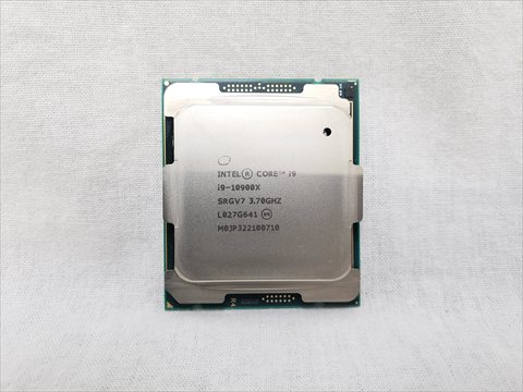 Core i9-10900X バルク (3.7GHz/TB 4.5GHz/TB MAX 4.7GHz/10-core 20-thread/L3 19.25MB/TDP165W) 各サイトで併売につき売切れのさいはご容赦願います。