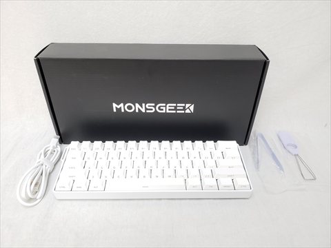 FUN60 Ultra 有線モデル ホワイト 各サイトで併売につき売切れのさいはご容赦願います。