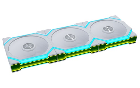 UNI FAN SL FLEX 120 トリプルパック (12SL1F3W) 
