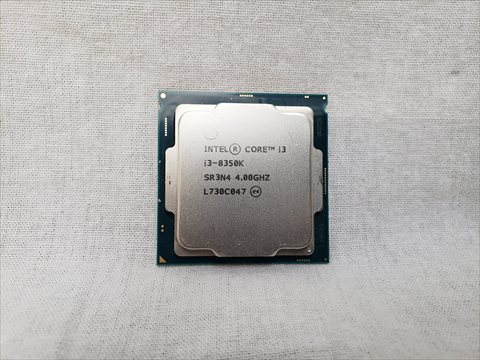 Core i3-8350K バルク (4.00GHz/ターボブーストなし/4-core 4-thread/Total Cache 8MB/TDP91W/UHD Graphics 630) 各サイトで併売につき売切れのさいはご容赦願います。