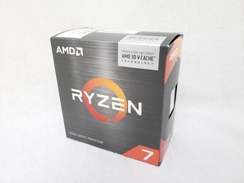 Ryzen 7 5700X3D W/O Cooler (8C/16T、3.0GHz(最大4.1)、105W、TOTAL Cache 100MB) 各サイトで併売につき売切れのさいはご容赦願います。