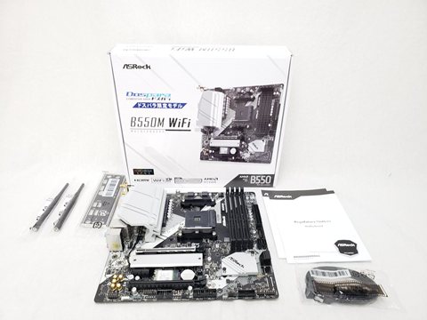 B550M WiFi 各サイトで併売につき売切れのさいはご容赦願います。