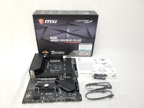 MPG B550 GAMING PLUS 各サイトで併売につき売切れのさいはご容赦願います。