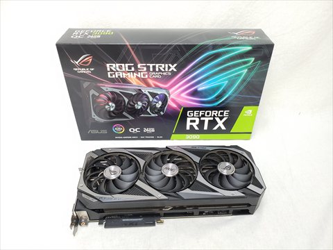 [保証確認] ROG-STRIX-RTX3090-O24G-GAMING 各サイトで併売につき売切れのさいはご容赦願います。