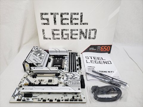 B650 Steel Legend WiFi 各サイトで併売につき売切れのさいはご容赦願います。