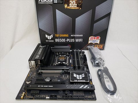 TUF GAMING B650E-PLUS WIFI 各サイトで併売につき売切れのさいはご容赦願います。