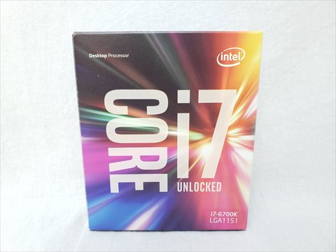 Core i7-6700K BOX (4.00GHz/ターボブースト時4.20GHz/4-core 8-thread/Total Cache 8MB/TDP95W/HD Graphics 530) 各サイトで併売につき売切れのさいはご容赦願います。