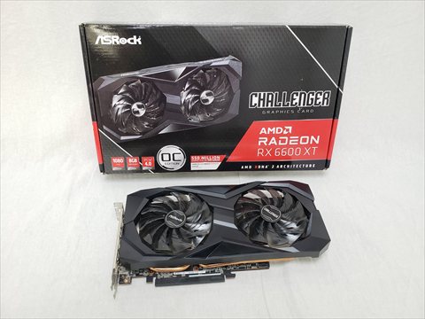 RX 6600 XT Challenger D 8GB OC（RX6600XT CLD 8GO） 各サイトで併売につき売切れのさいはご容赦願います。