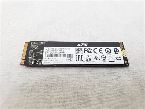 XPG SX8200 Pro ASX8200PNP-2TT-C 各サイトで併売につき売切れのさいはご容赦願います。