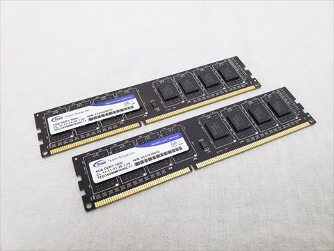 PC3-12800(DDR3 1600) 4GB x2 /バルク 各サイトで併売につき売切れのさいはご容赦願います。