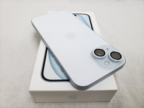 iPhone15 128GB ブルー /MTML3J/A 【docomo SIMFREE】 各サイトで併売につき売切れのさいはご容赦願います。