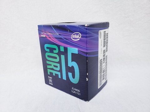 Core i5-8400 BOX (2.80GHz/ターボブースト時4.00GHz/6-core 6-thread/Total Cache 9MB/TDP65W/UHD Graphics 630) 各サイトで併売につき売切れのさいはご容赦願います。