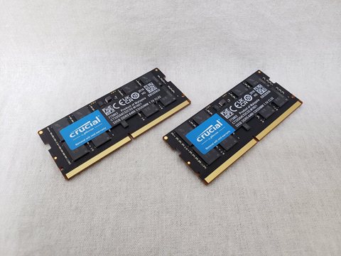 CT2K32G64C52CS5 DDR5 CSODIMM 各サイトで併売につき売切れのさいはご容赦願います。