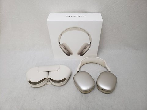 AirPods Max (USB-C) スターライト MWW53ZA/A 各サイトで併売につき売切れのさいはご容赦願います。