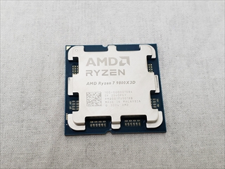 Ryzen7 9800X3D バルク (8C/16T、4.7Ghz(最大5.2)、120W、L2+L3 Cache 104MB、Radeon Graphics) 各サイトで併売につき売切れのさいはご容赦願います。