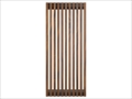 FRAME 4000 Series WOOD Front Panel, Black/Walnut (CC-8901151) ※4000シリーズ 専用オプション　WOOD Front Panel