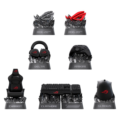 AC13 ROG KEYCAP MYSTERY BOX E20 SET 90MP04UB-BKUA00 9月4日発売