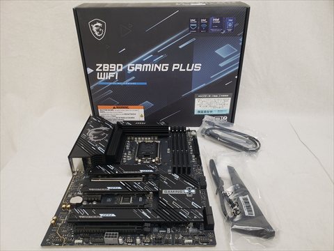 Z890 GAMING PLUS WIFI 各サイトで併売につき売切れのさいはご容赦願います。