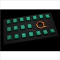 Tai-Hao Rubber Gaming Backlit Keycaps-18 keys Green th-rubber-keycaps-green-18 Tai-Hao（タイハオ） ゲーミングキーキャップ ☆2個まで￥300ネコポス対応可能！