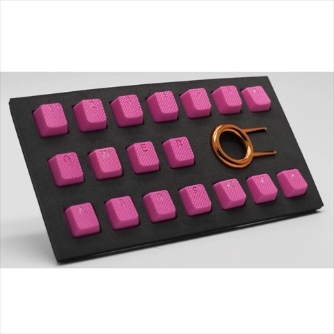 Tai-Hao Rubber Gaming Backlit Keycaps-18 Neon Pink th-rubber-keycaps-neon-pink-18 Tai-Hao（タイハオ） ゲーミングキーキャップ ☆2個まで￥250クリックポスト対応可能！