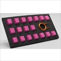 Tai-Hao Rubber Gaming Backlit Keycaps-18 Neon Pink th-rubber-keycaps-neon-pink-18 Tai-Hao（タイハオ） ゲーミングキーキャップ ☆2個まで￥300ネコポス対応可能！