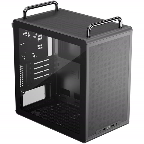 Qube 340 Black With Handle (Q340-KGNN-S00)