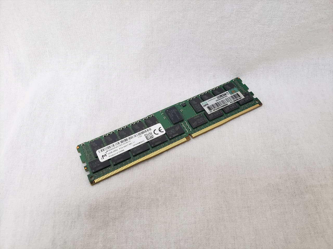 PC4-19200 DDR4-2400 32GB 動作確認済み@ PC4-19200(DDR4 2400) 32GB Registered ECC 各サイトで併売につき
